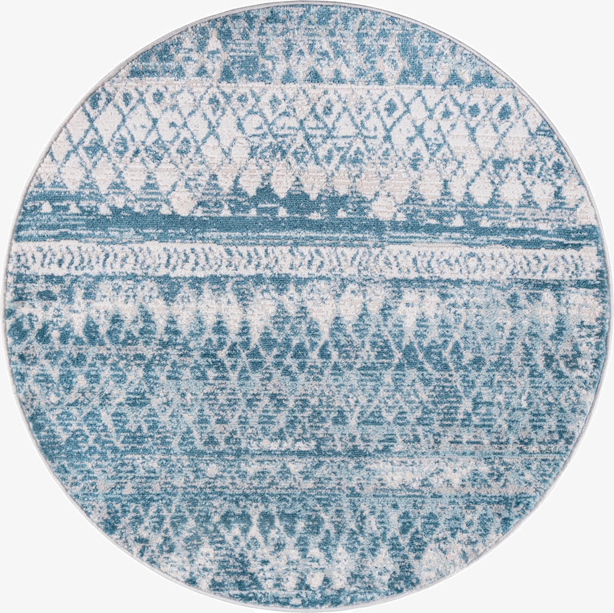 100cm x 100cm Leipzig Round Alfombra