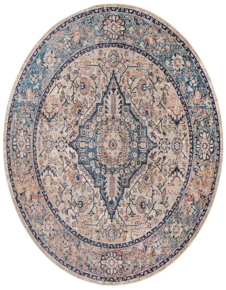 Detail image of 7' 10 x 7' 10 Lola Round Rug
