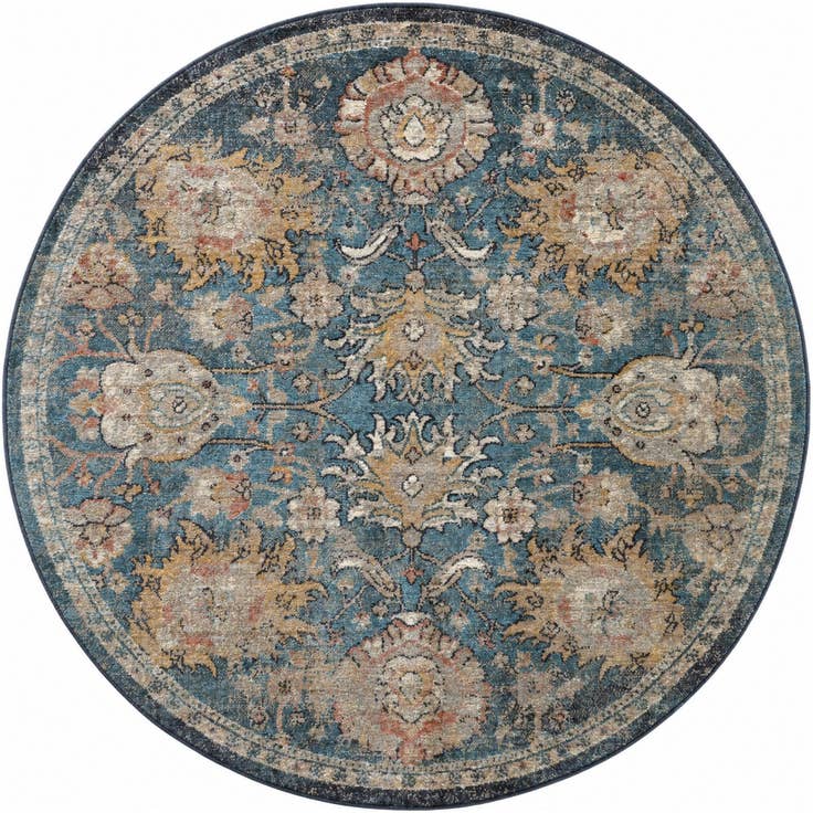 Detail image of 5' 2 x 5' 2 Lola Round Rug