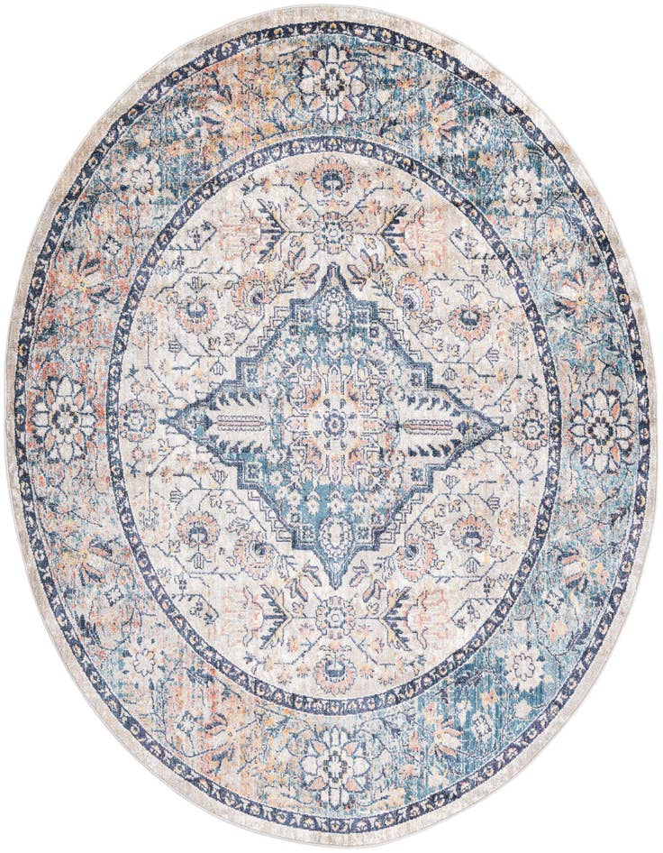 Detail image of 7' x 7' Lola Round Rug