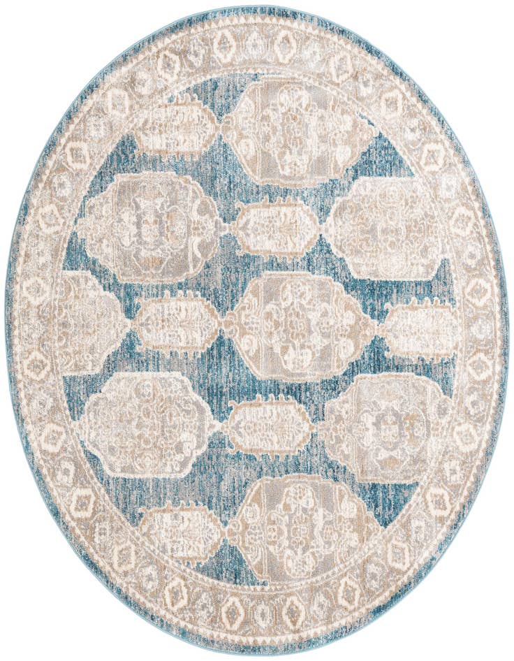 Detail image of 7' x 7' Lola Round Rug