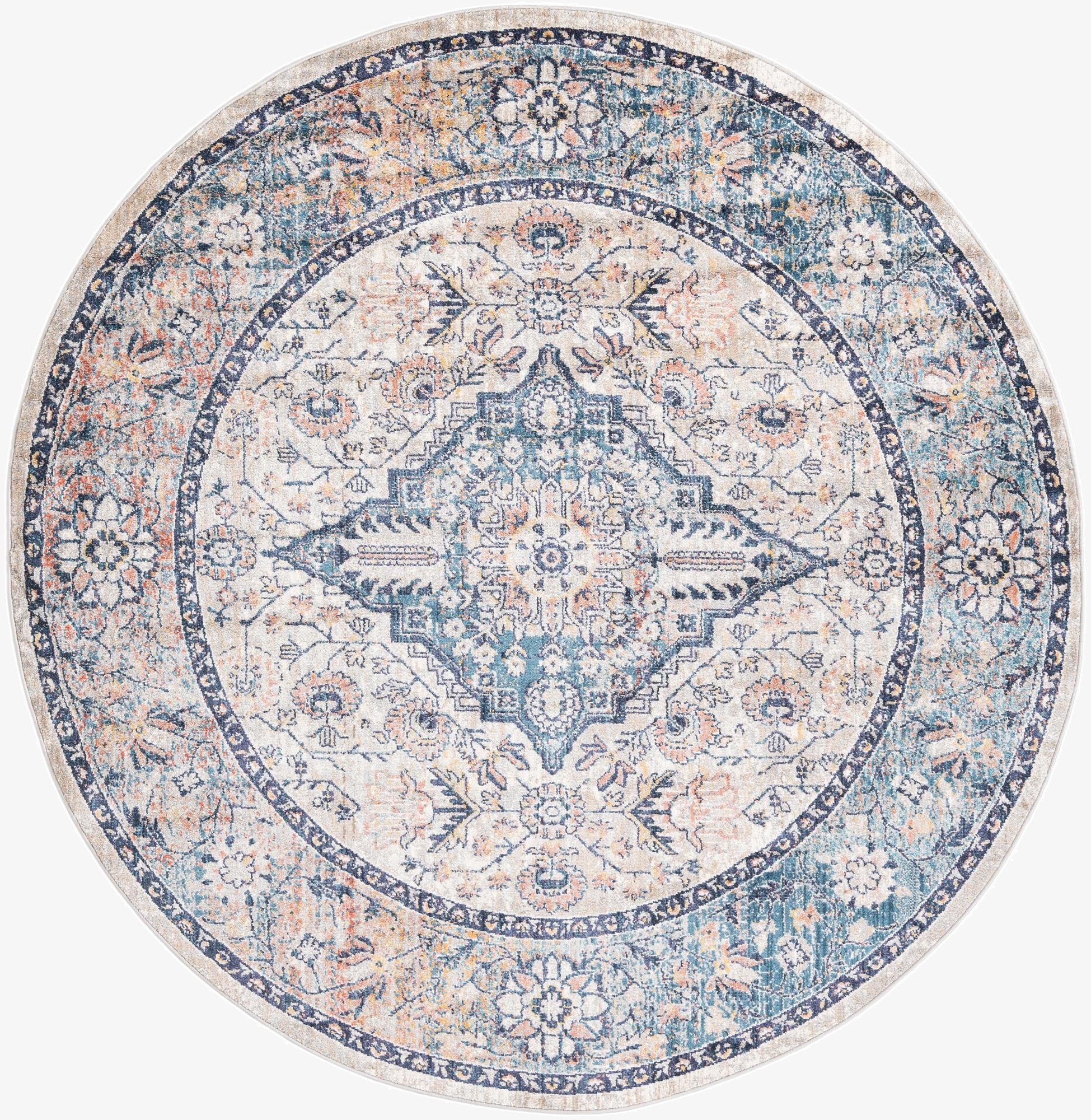 7' x 7' Lola Round Rug