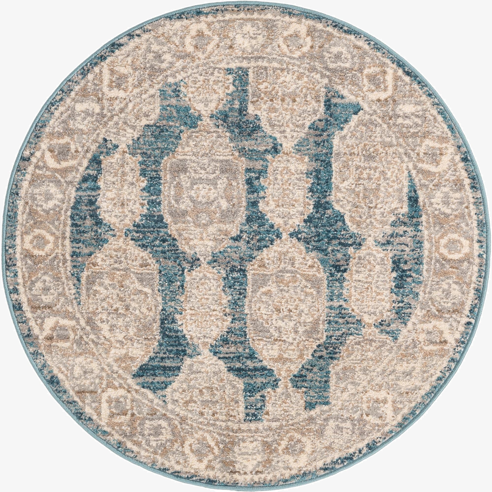3' 3 x 3' 3 Lola Round Rug