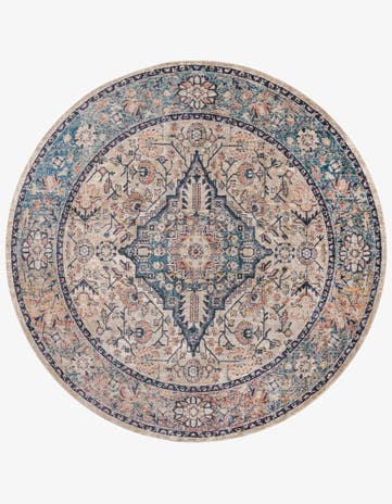 7' 10 x 7' 10 Lola Round Rug