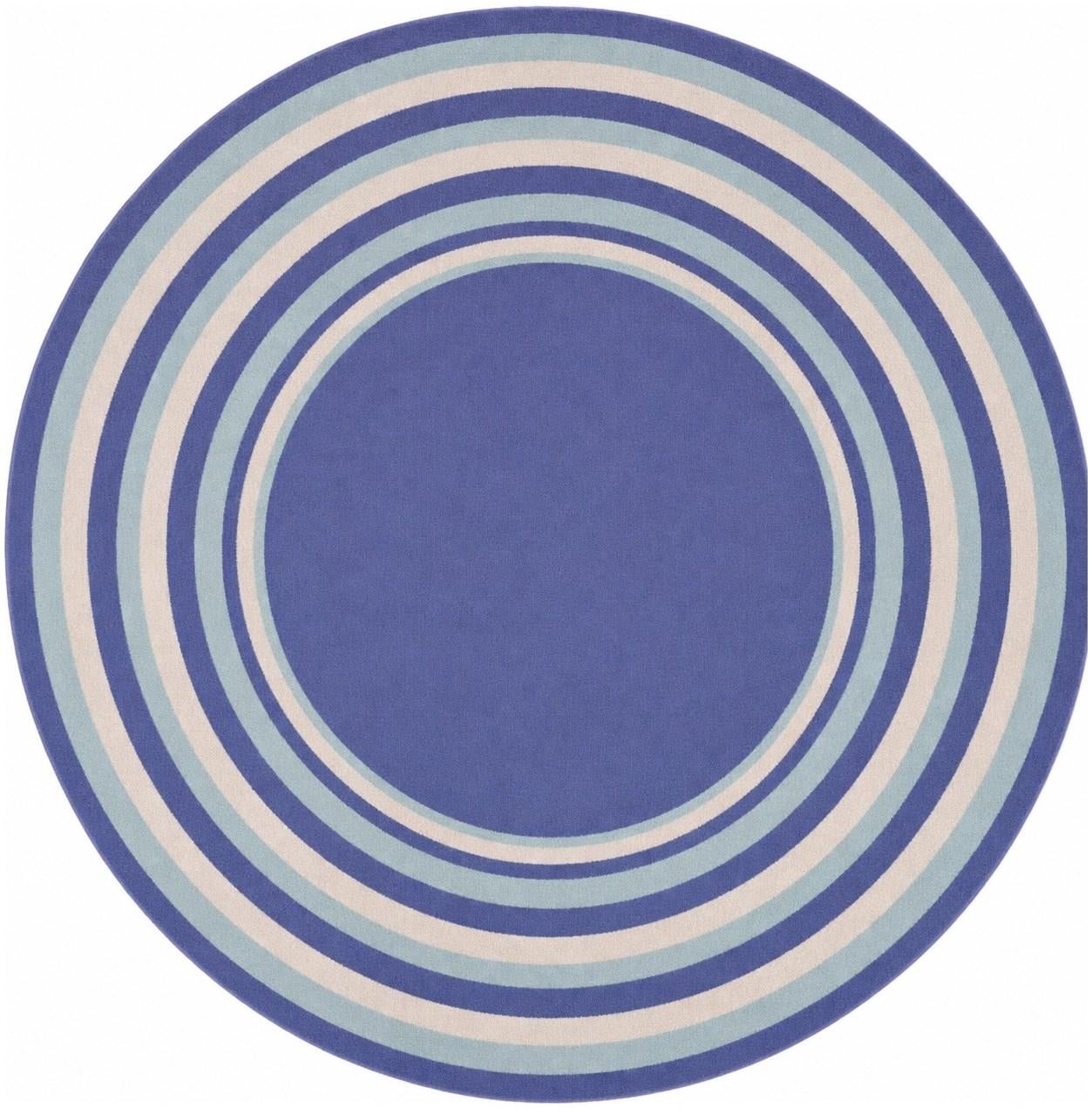 7' 10 x 7' 10 Lotus Round Rug