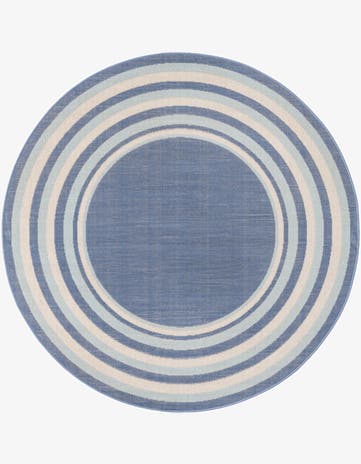 5' x 5' Lotus Round Rug