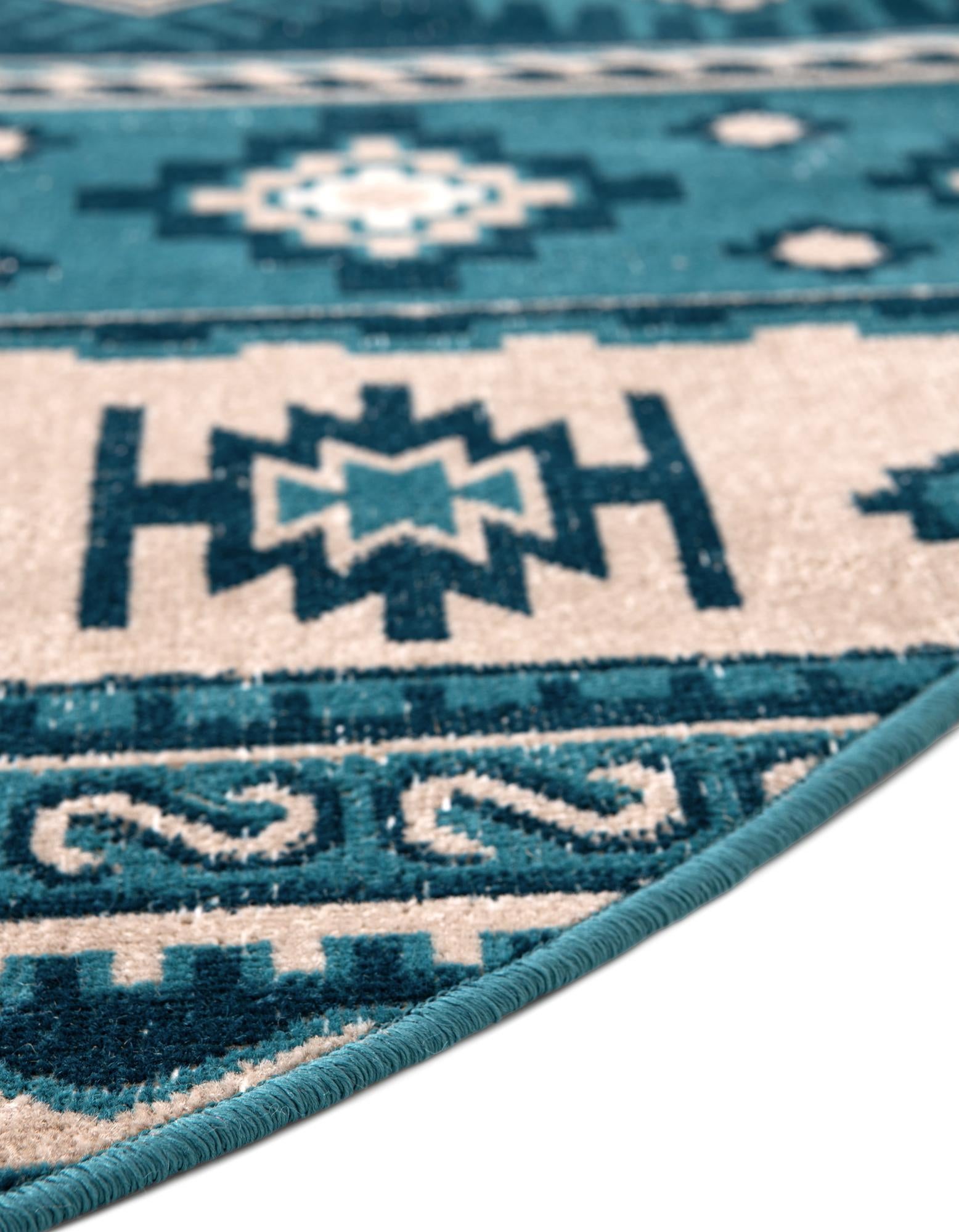 5' 3 x 5' 3 Lucerne Round Rug
