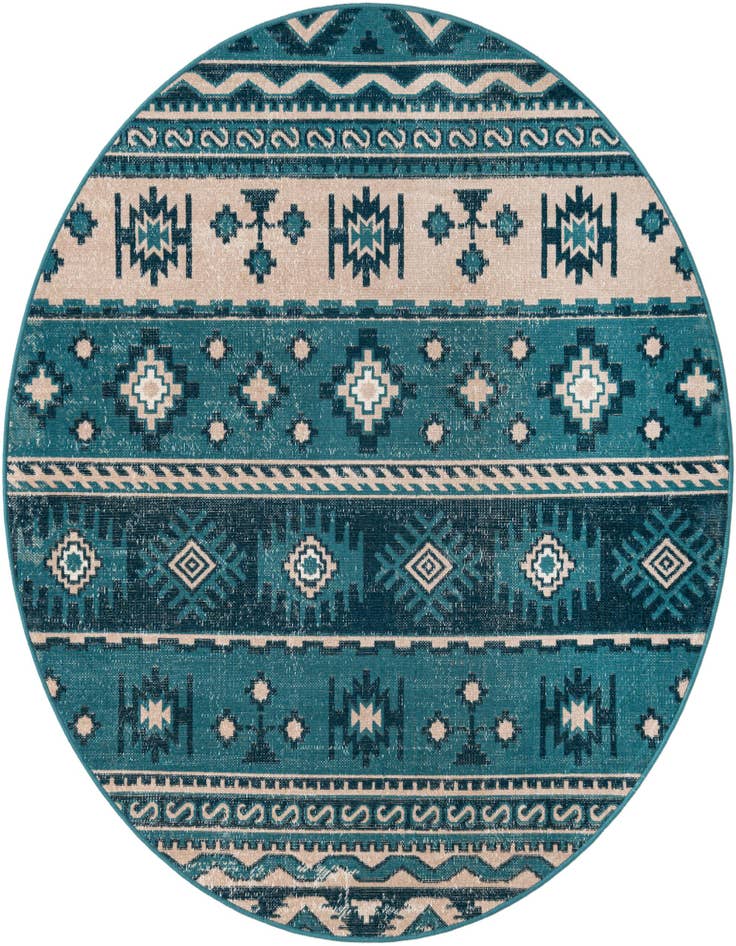 Detail image of 5' 3 x 5' 3 Lucerne Round Rug