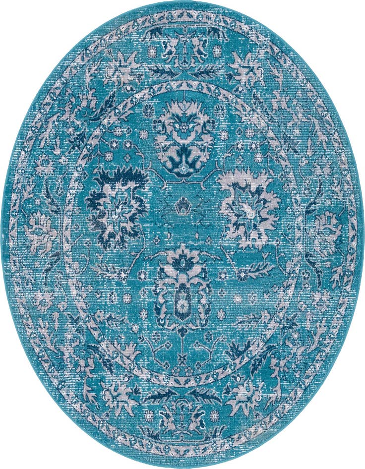 Detail image of 5' 3 x 5' 3 Lucerne Round Rug