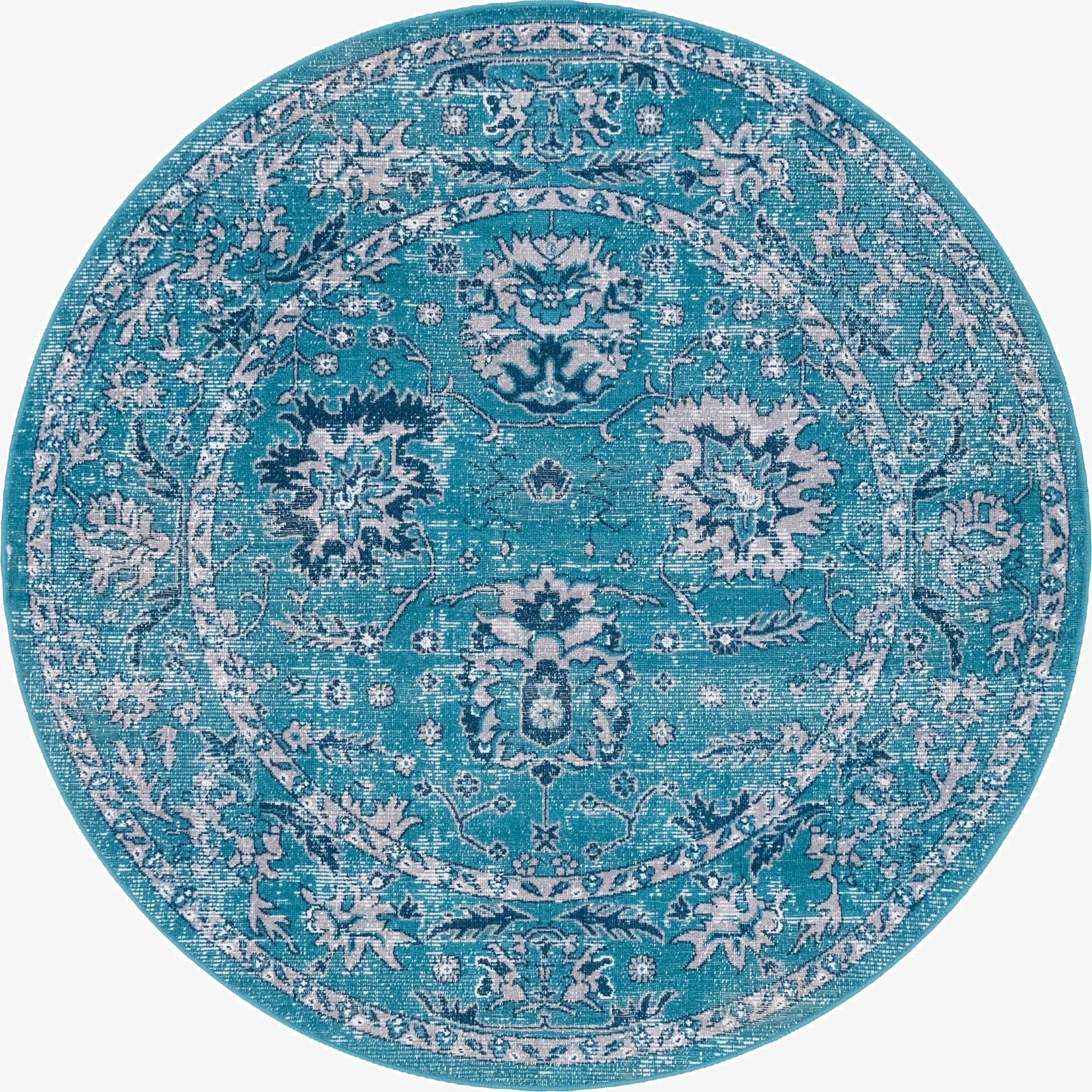 5' 3 x 5' 3 Lucerne Round Rug