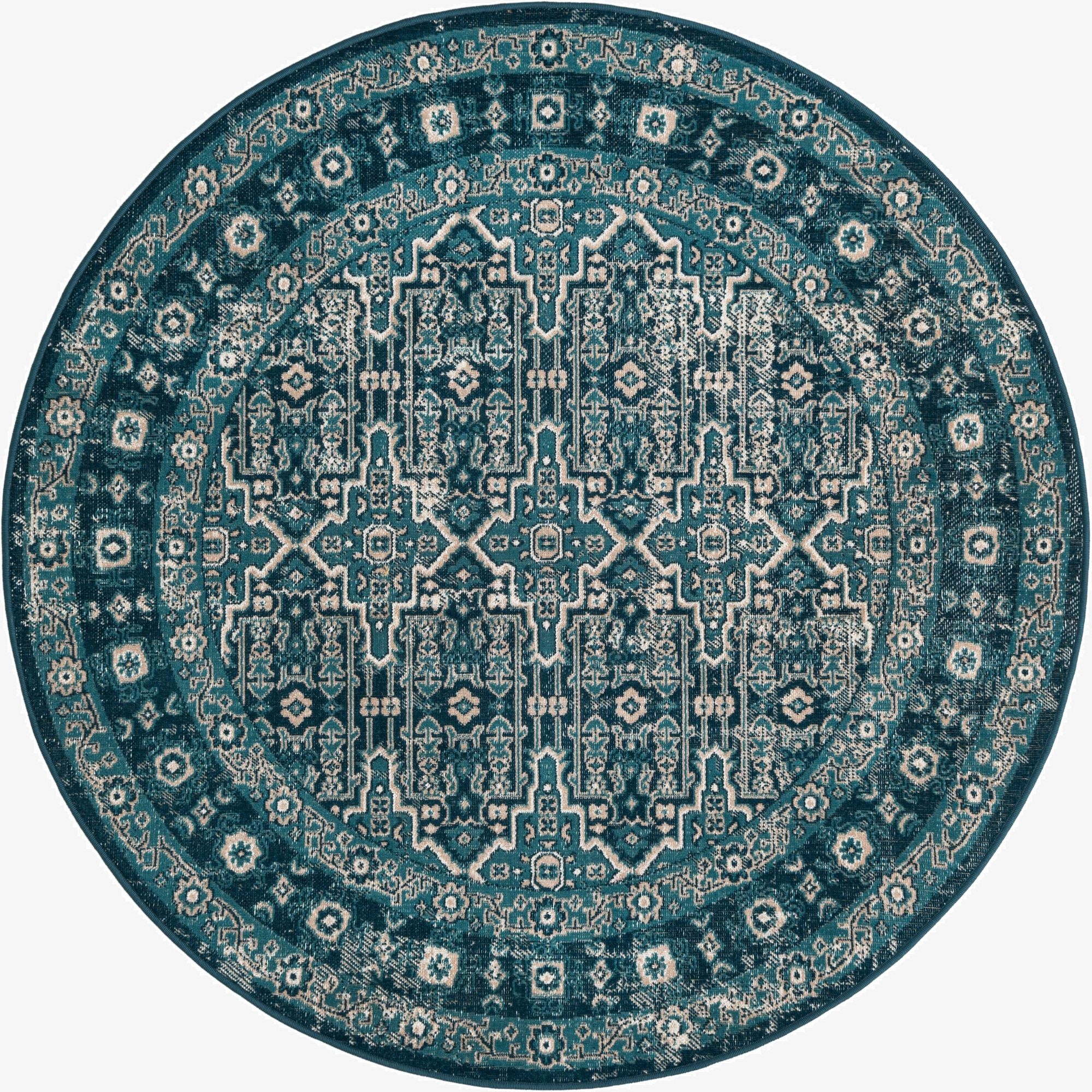 5' 3 x 5' 3 Lucerne Round Rug