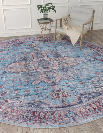 5' 3 x 5' 3 Maahru Round Rug