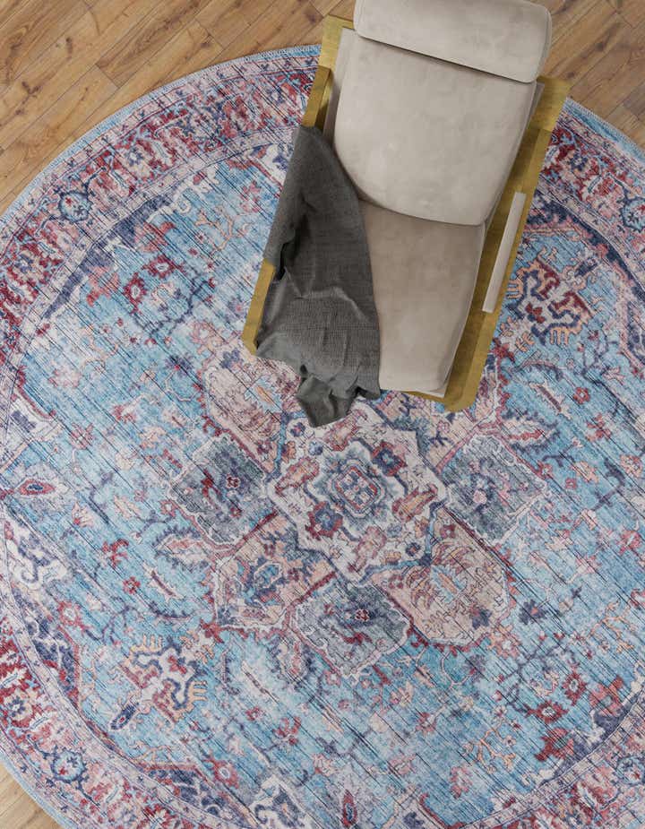 5' 3 x 5' 3 Maahru Round Rug