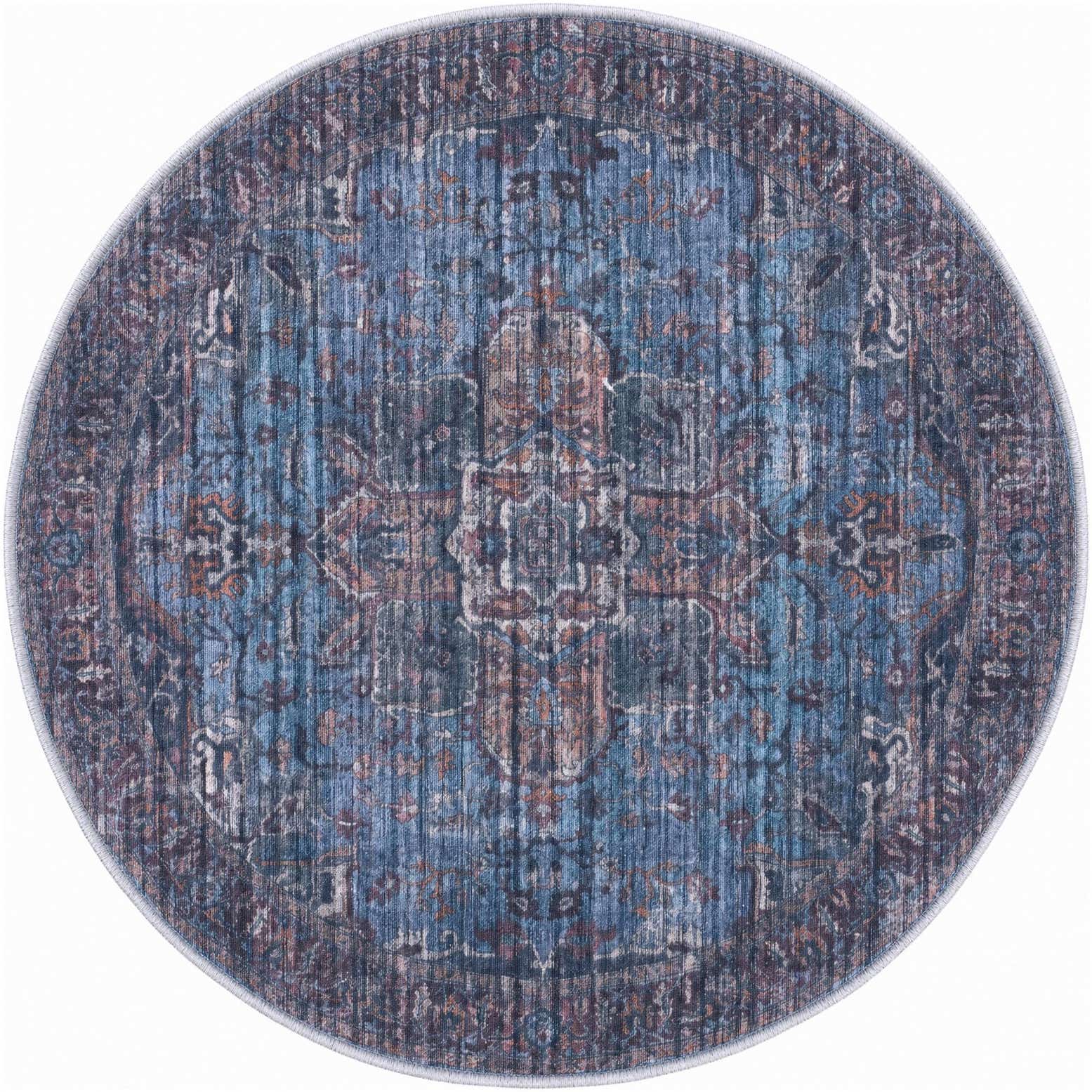 125cm x 125cm Maahru Alfombra redondo