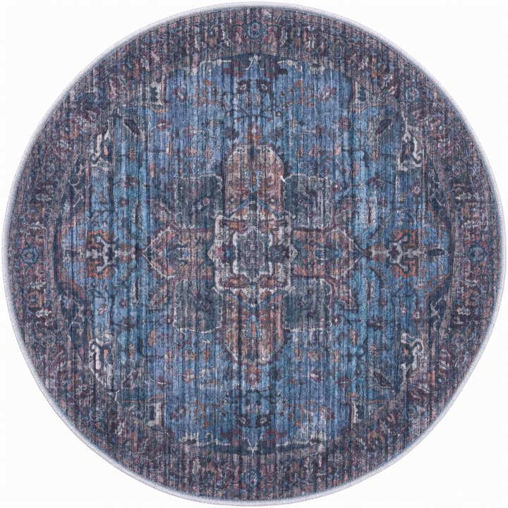 125cm x 125cm Maahru Alfombra redondo
