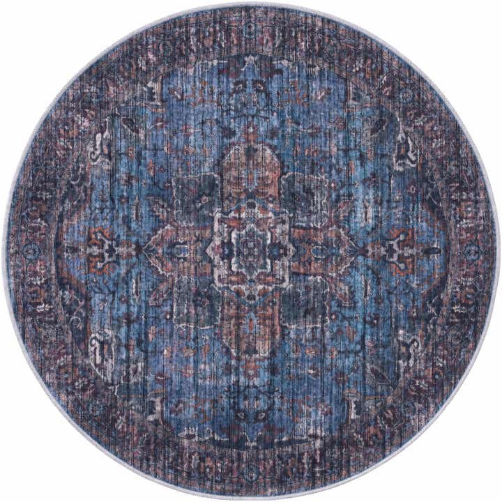 5' 3 x 5' 3 Maahru Round Rug
