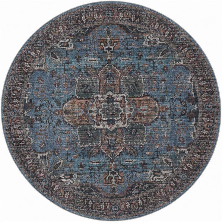 Detail image of 7' 10 x 7' 10 Maahru Round Rug