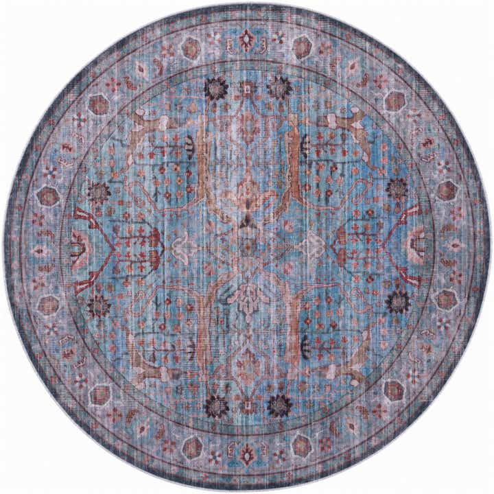 160cm x 160cm Maahru Rond Vloerkleed