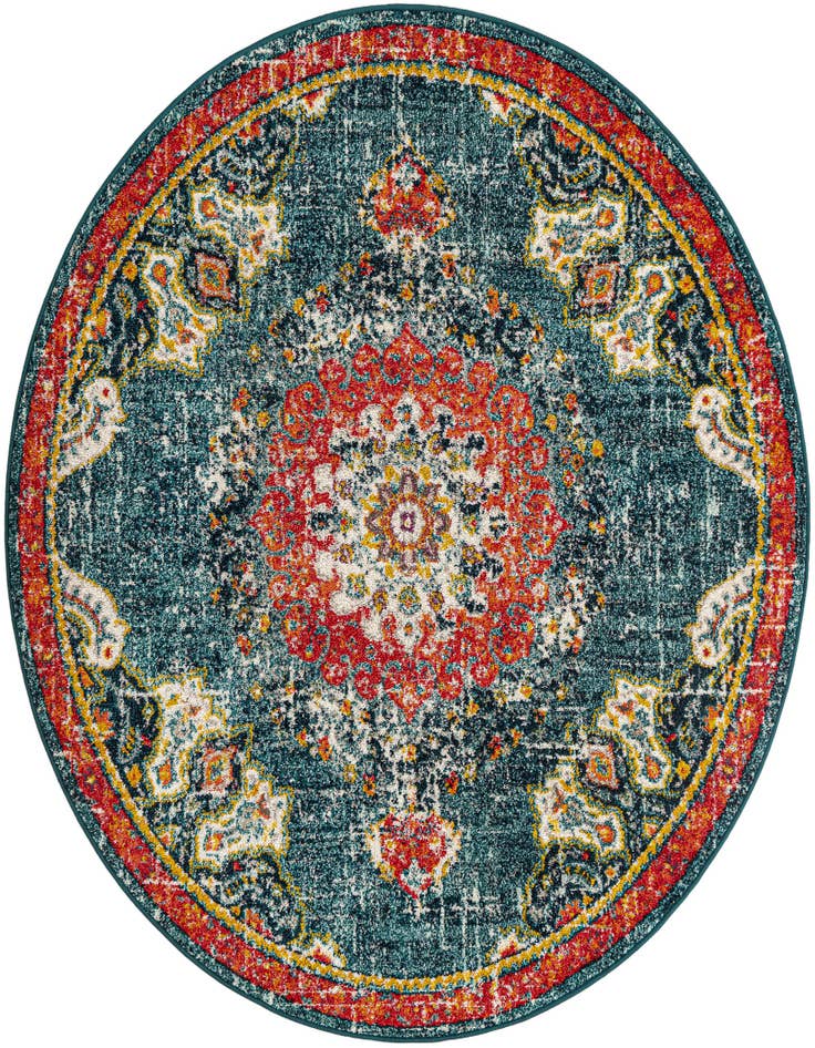Detail image of 6' x 6' Madeline Round Rug
