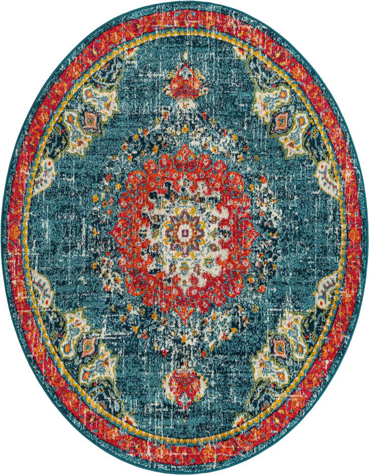 Detail image of 7' x 7' Madeline Round Rug