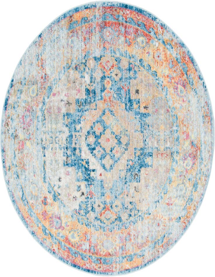 Detail image of 5' x 5' Madrid Round Rug