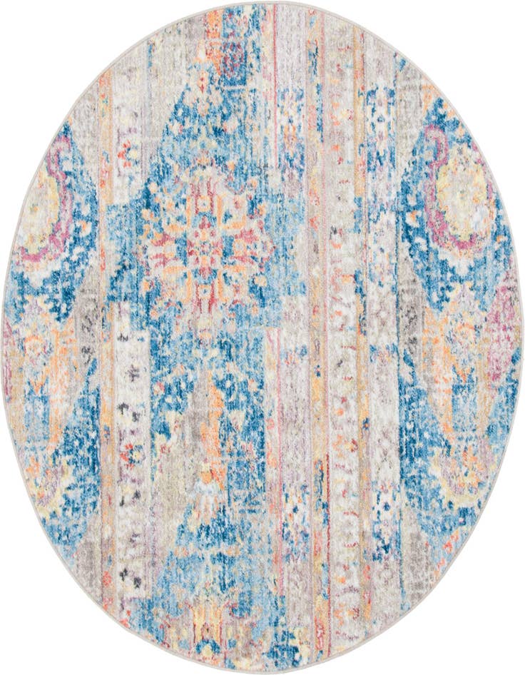 Detail image of 5' x 5' Madrid Round Rug