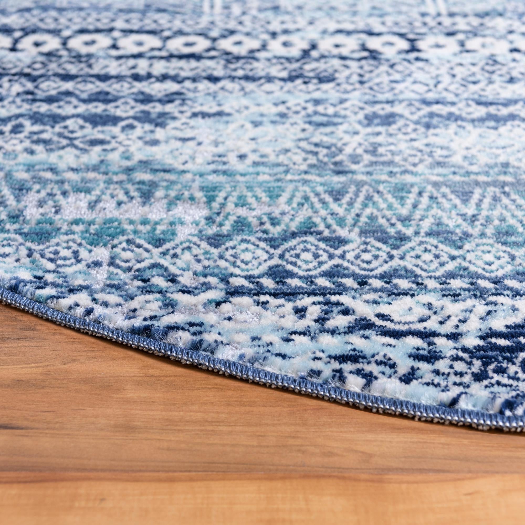 3' 7 x 3' 7 Malibu Round Rug