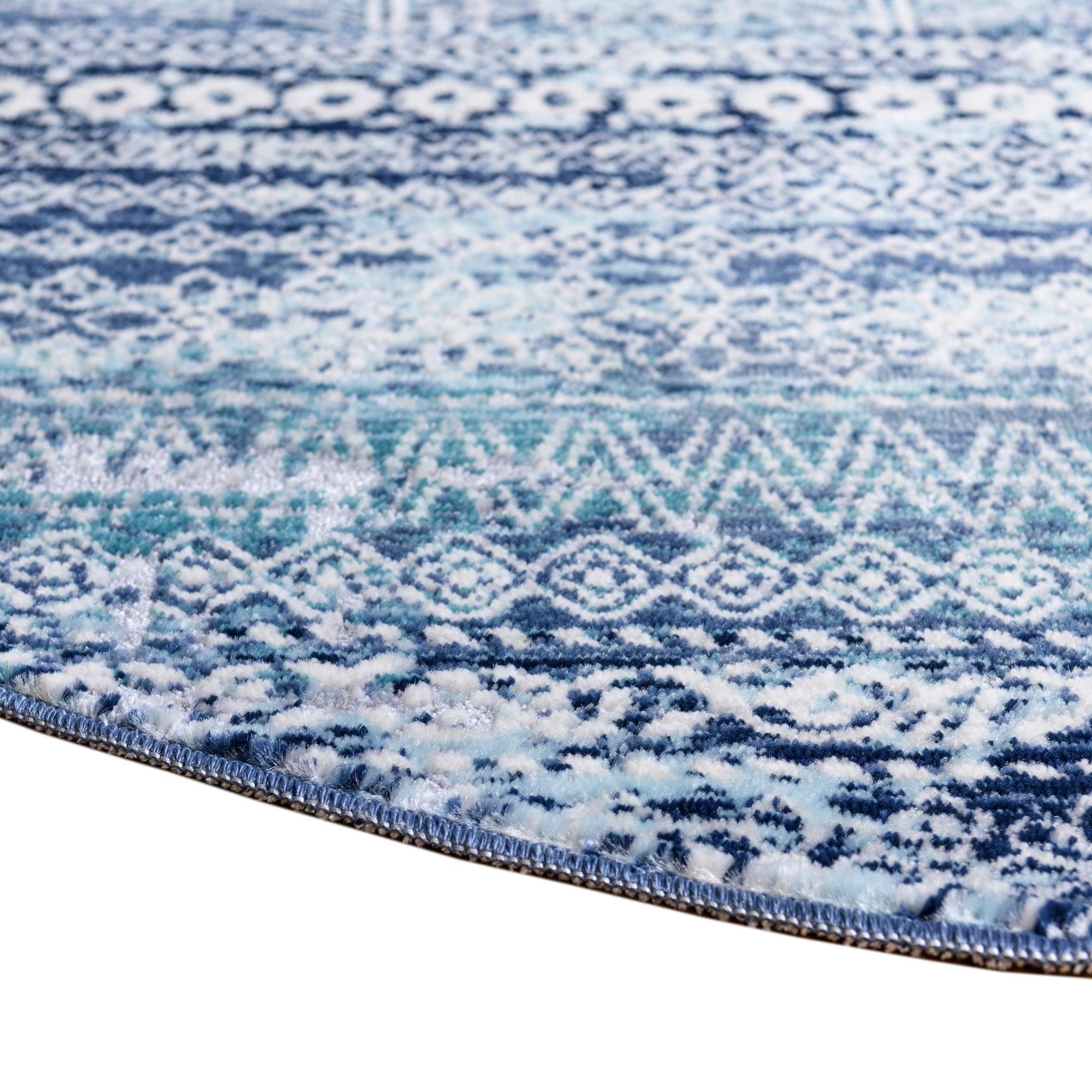 3' 7 x 3' 7 Malibu Round Rug
