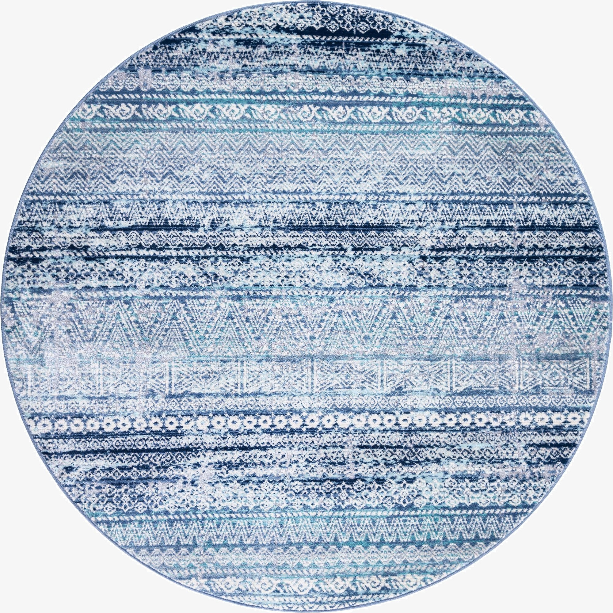 3' 7 x 3' 7 Malibu Round Rug