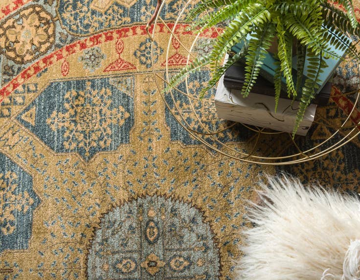Detail image of 8' x 8' Mamluk Round Rug