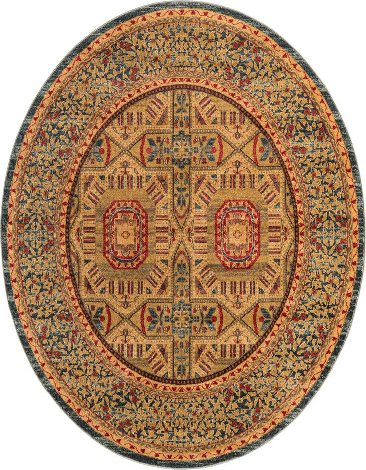 Detail image of 6' x 6' Mamluk Round Rug