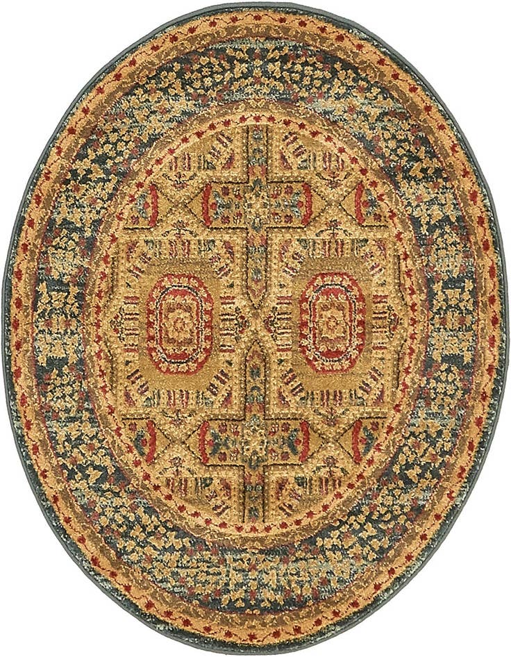 Detail image of 3' 3 x 3' 3 Mamluk Round Rug