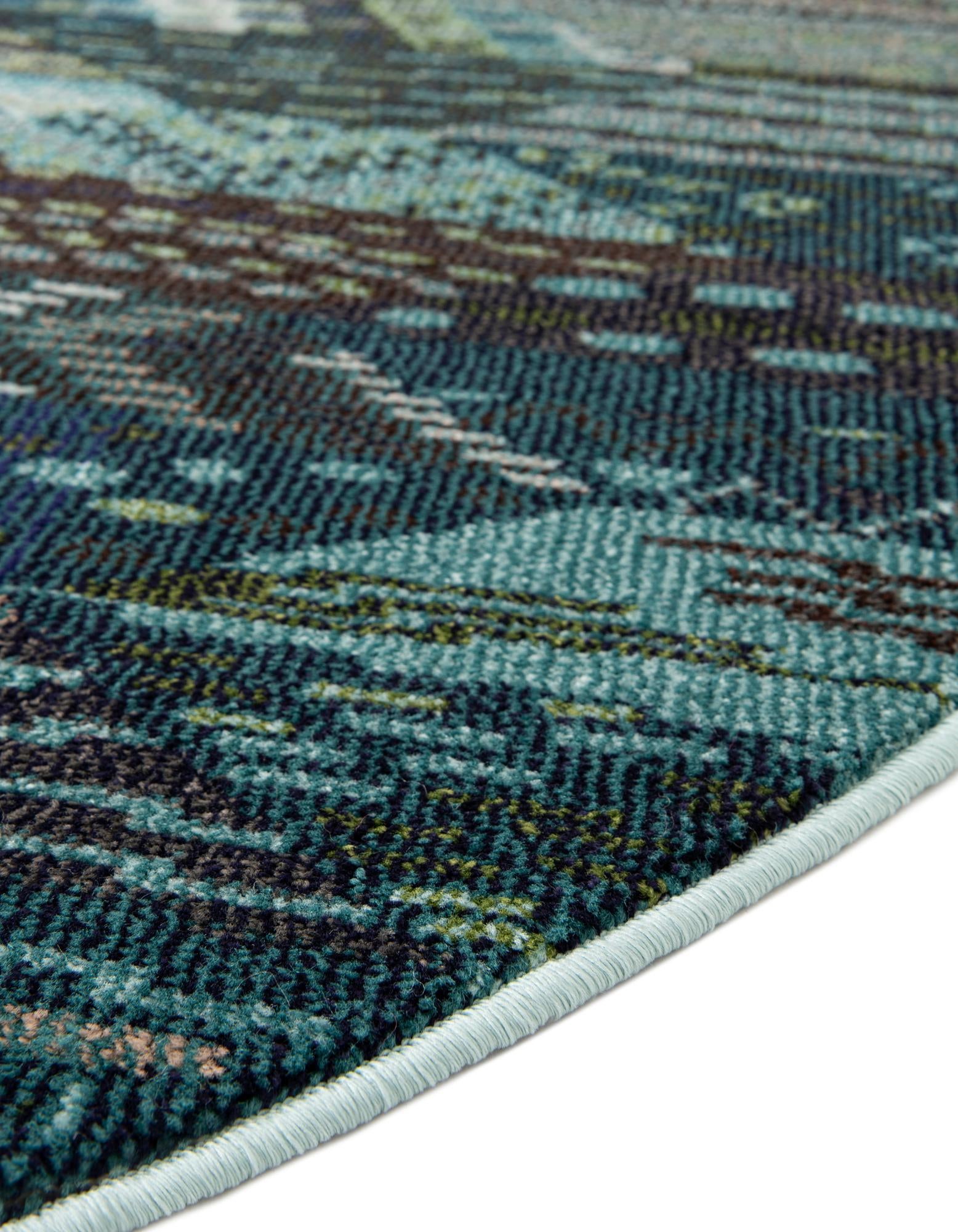 6' x 6' Washable Mesa Round Rug