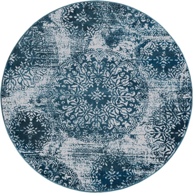 Detail image of 5' 3 x 5' 3 Monaco Round Rug