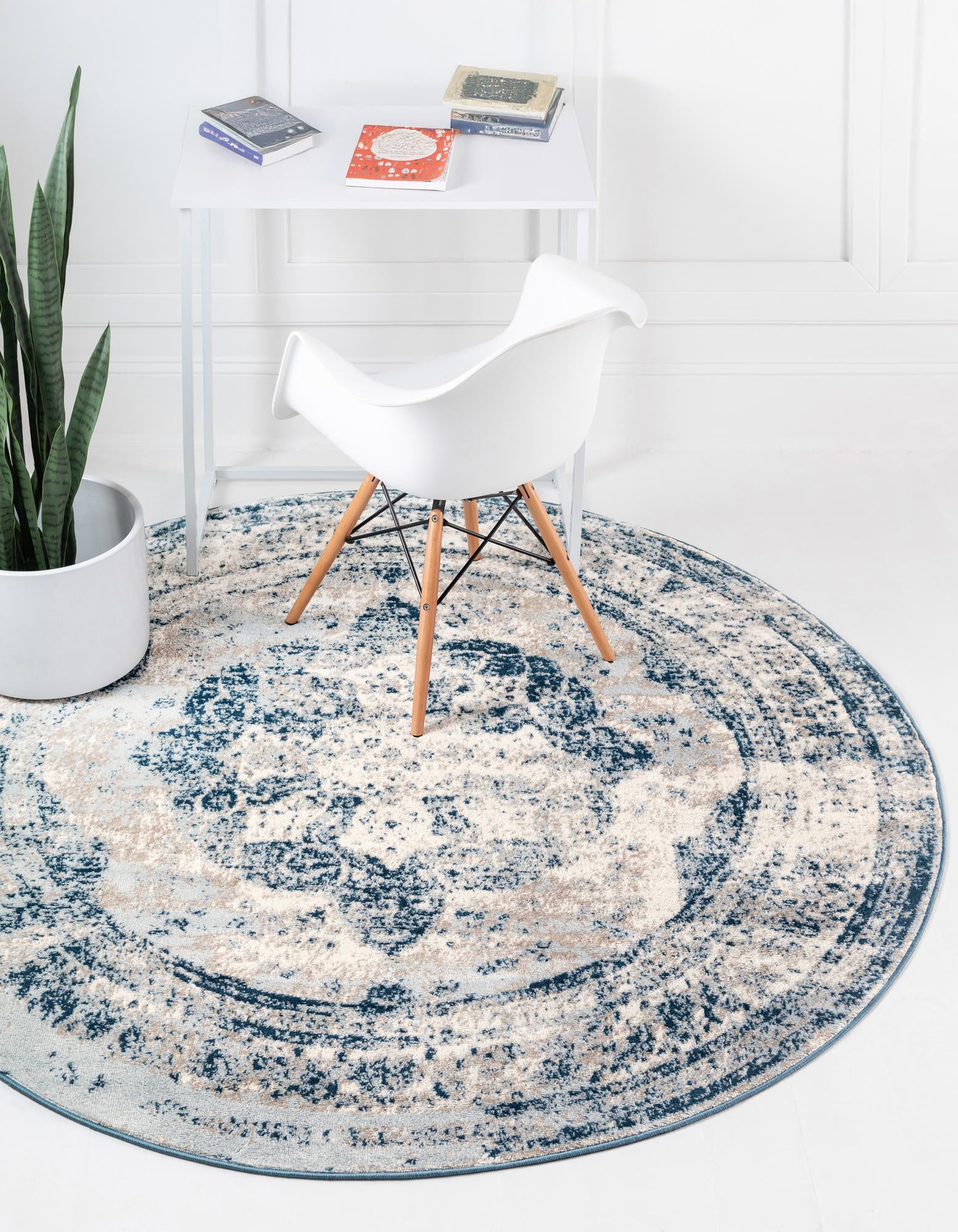 6' x 6' Monte Carlo Round Rug