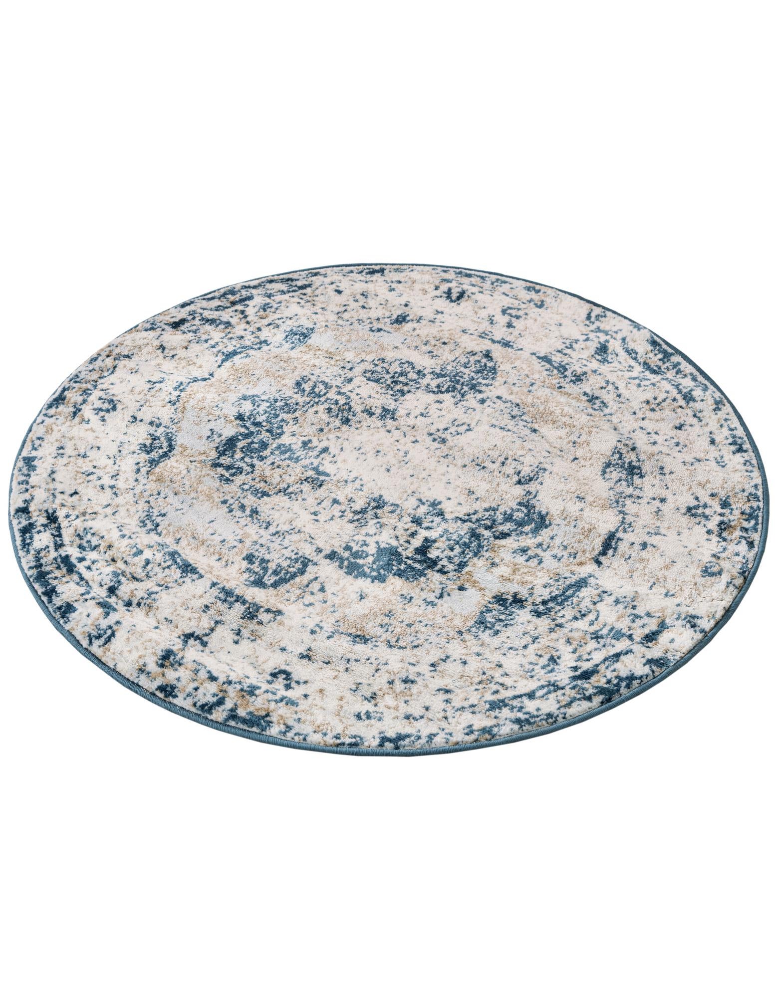 4' x 4' Monte Carlo Round Rug