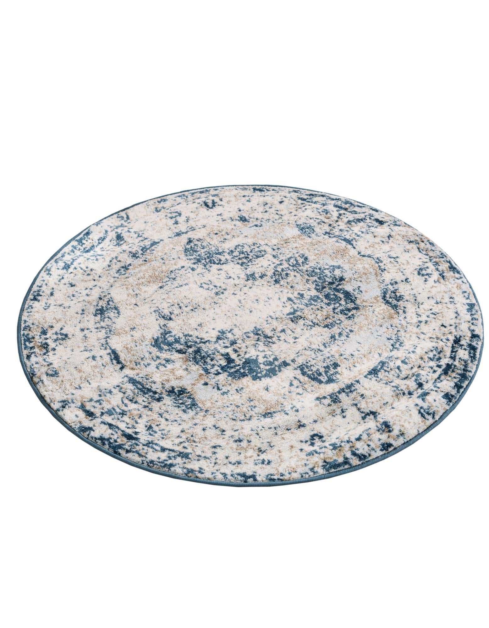 4' x 4' Monte Carlo Round Rug