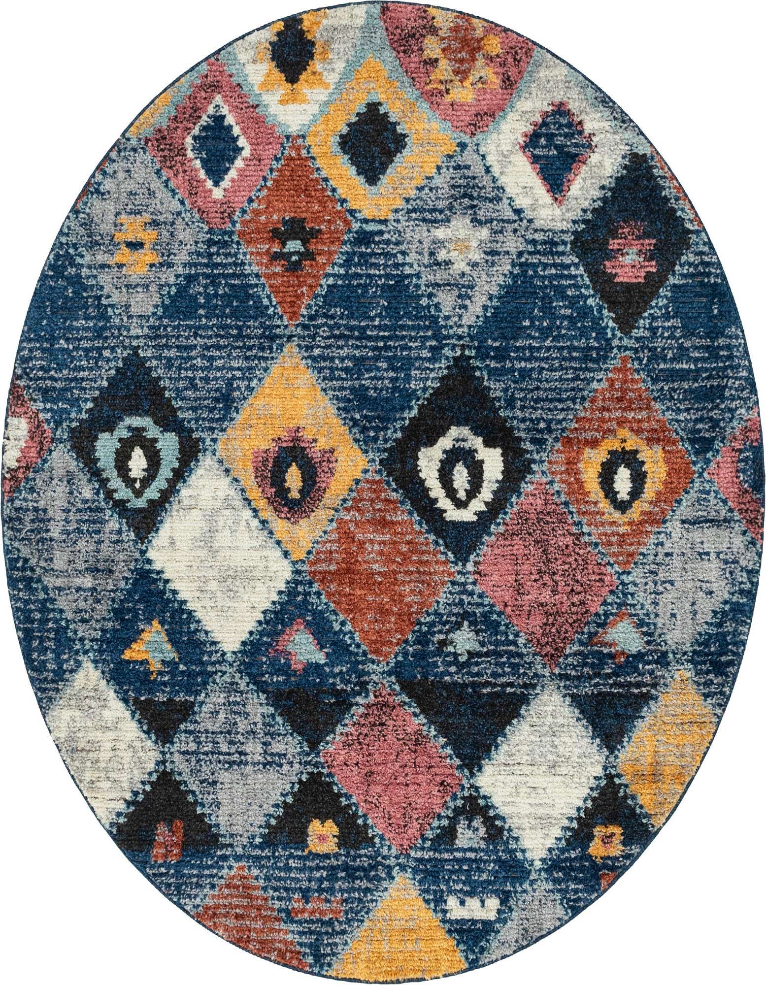 7' x 7' Morocco Round Rug