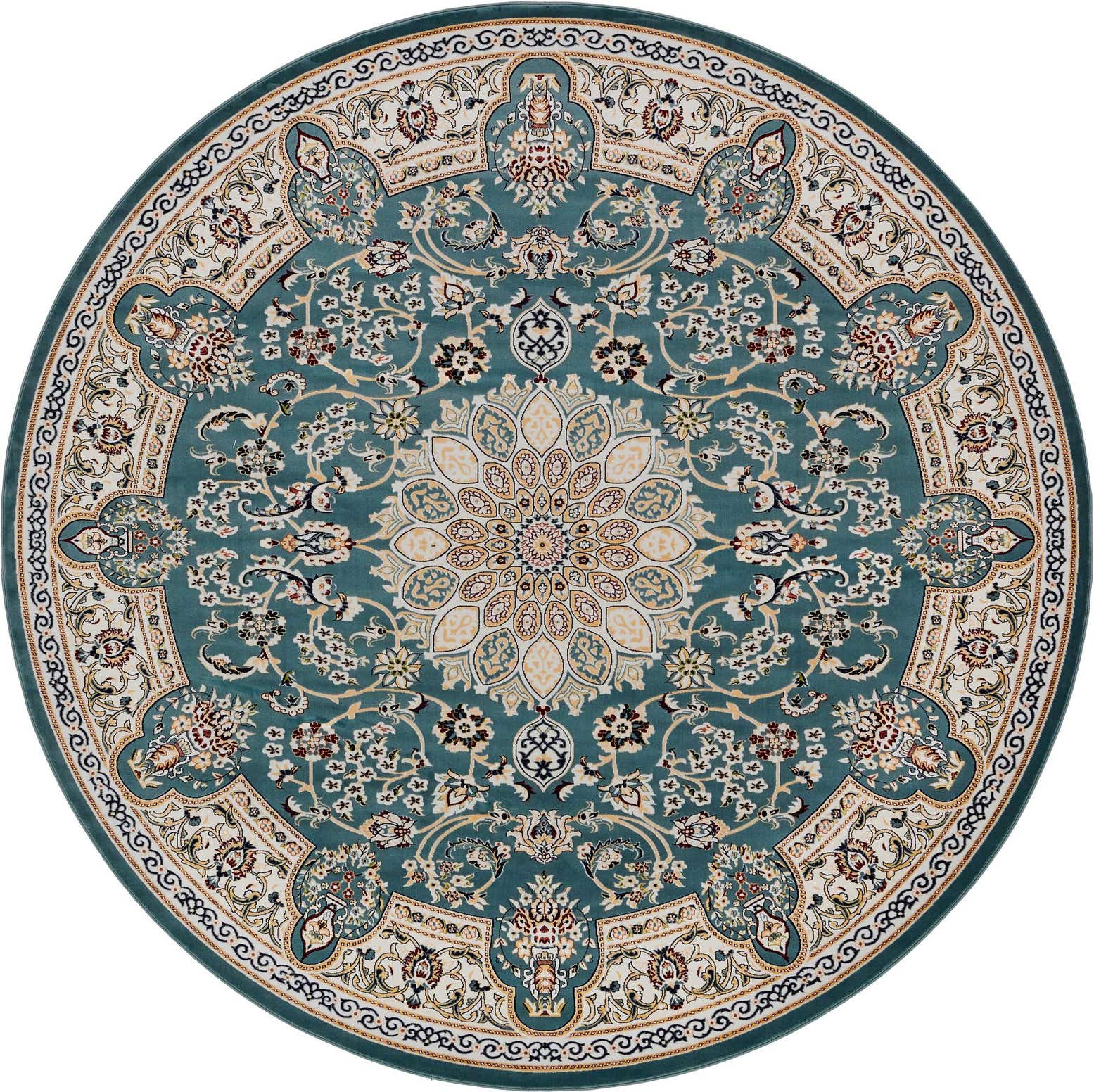 10' x 10' Nain Design Round Rug