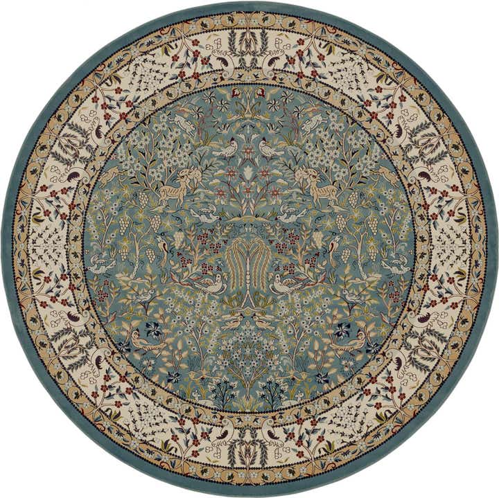 10' x 10' Nain Design Round Rug