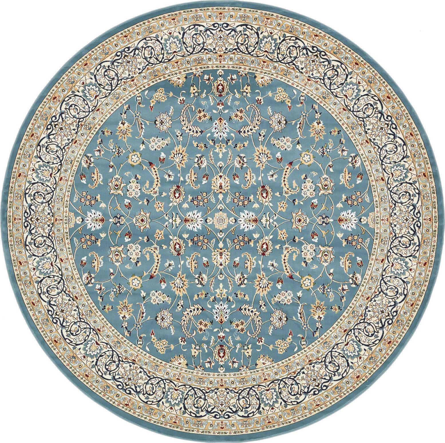 10' x 10' Nain Design Round Rug