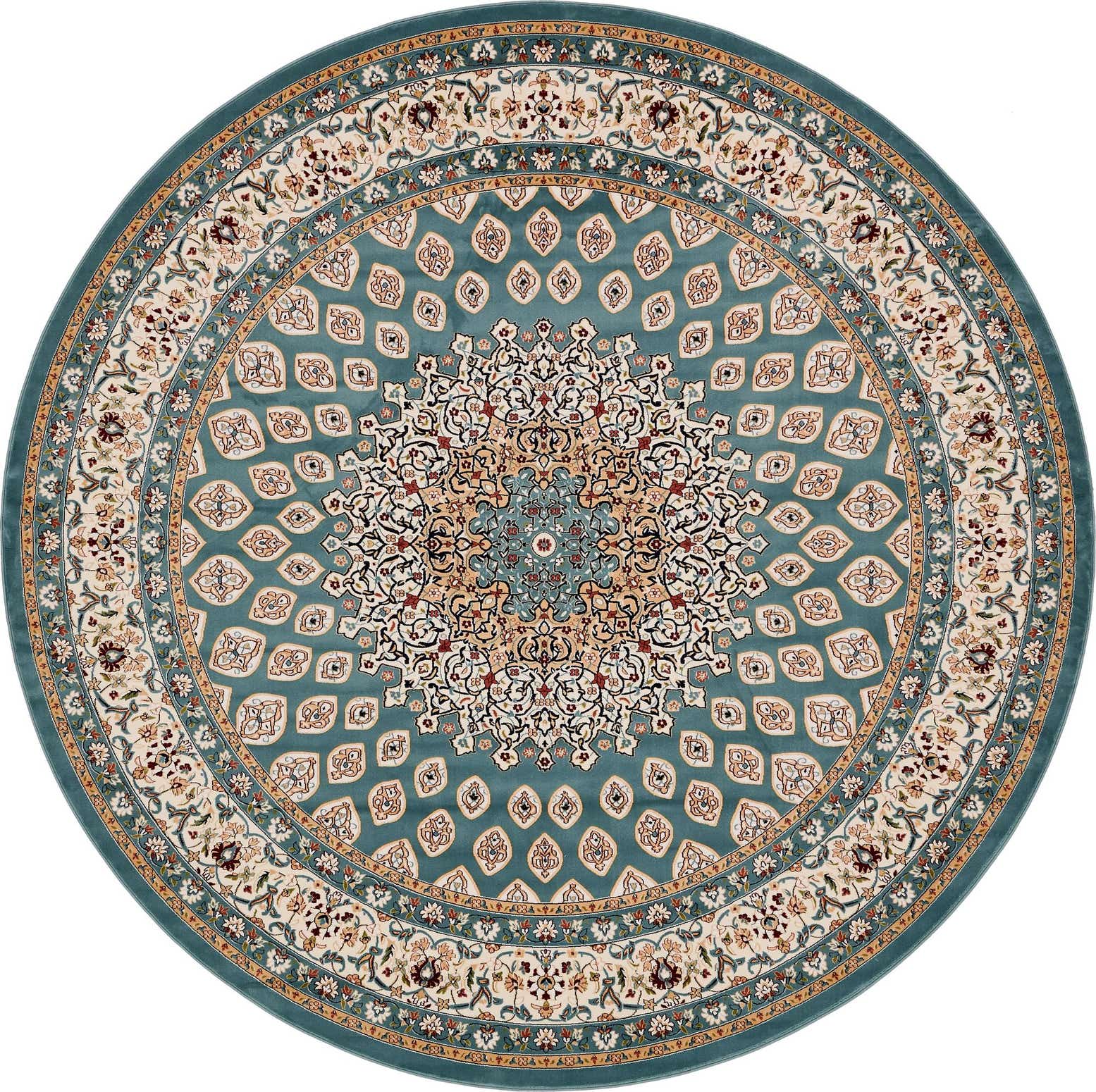 10' x 10' Nain Design Round Rug