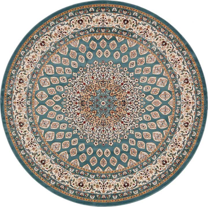 10' x 10' Nain Design Round Rug