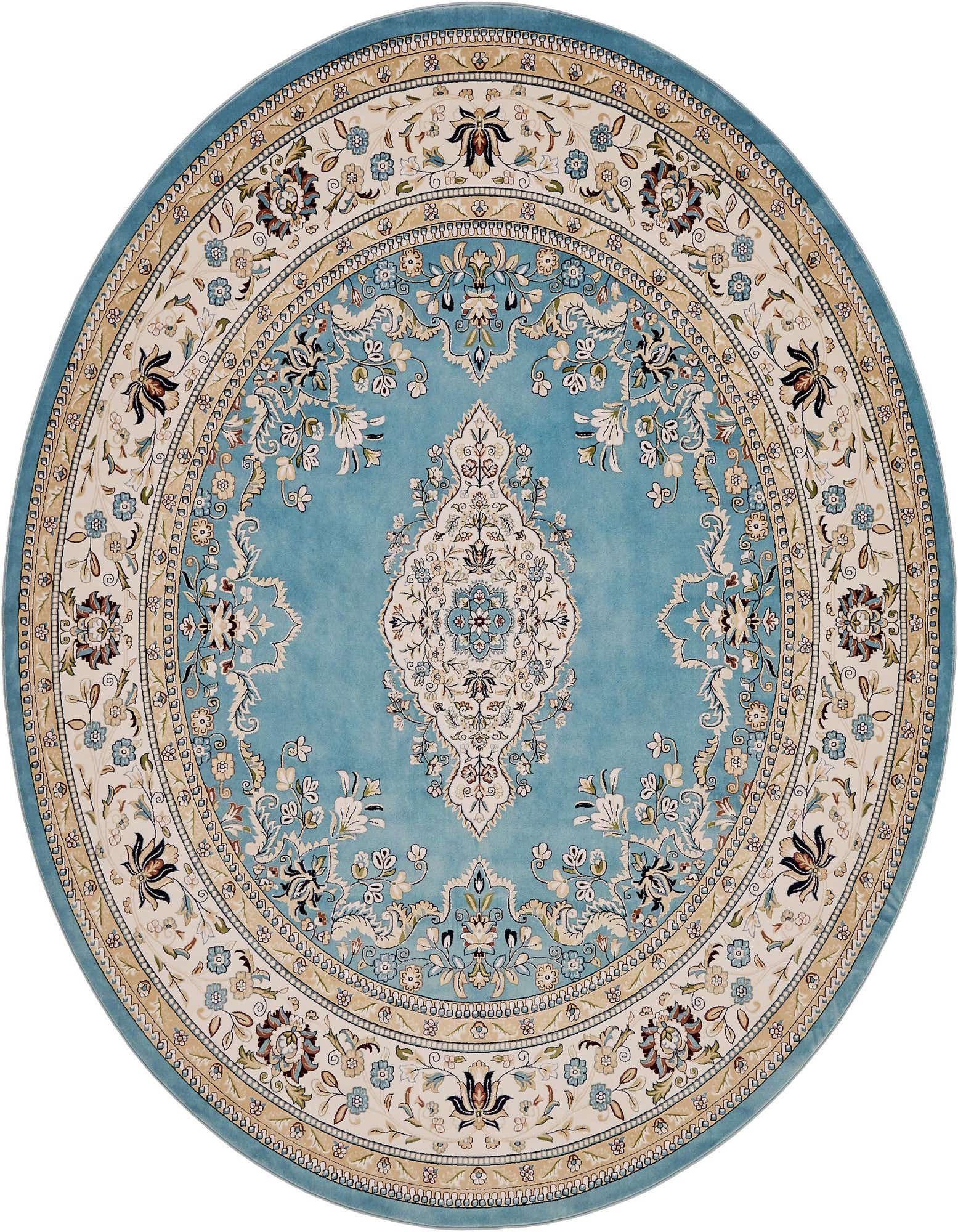 10' x 10' Nain Design Round Rug