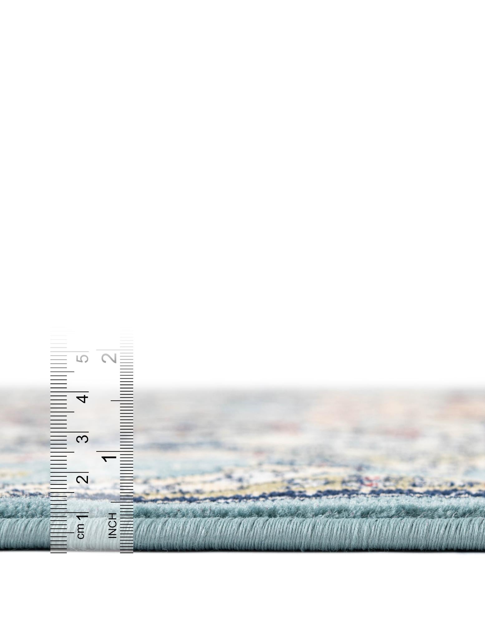 5' 3 x 5' 3 Nain Design Round Rug