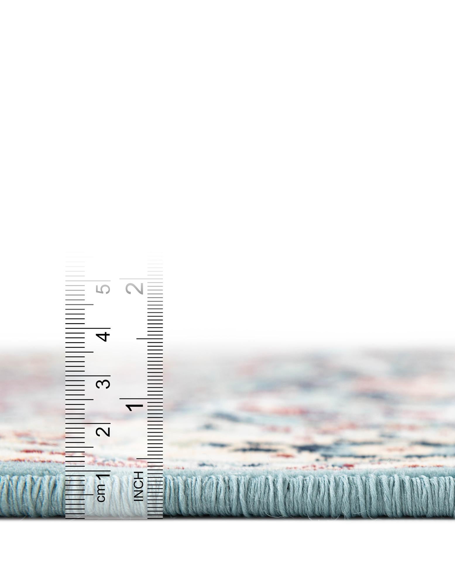 5' 3 x 5' 3 Nain Design Round Rug