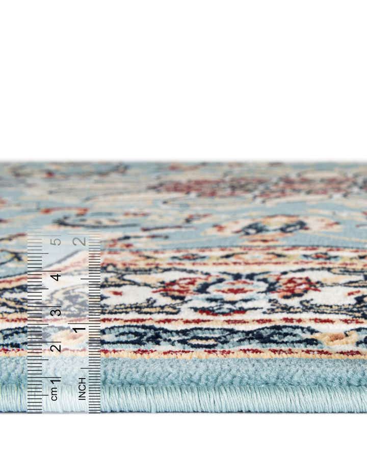 5' 3 x 5' 3 Nain Design Round Rug