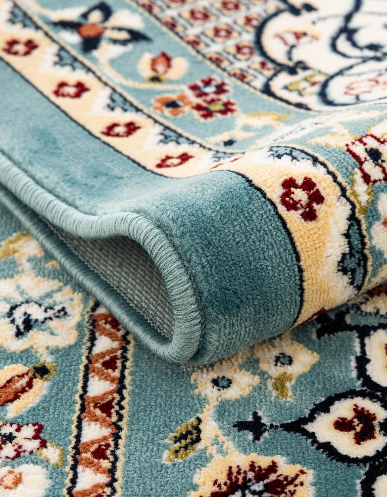 5' 3 x 5' 3 Nain Design Round Rug
