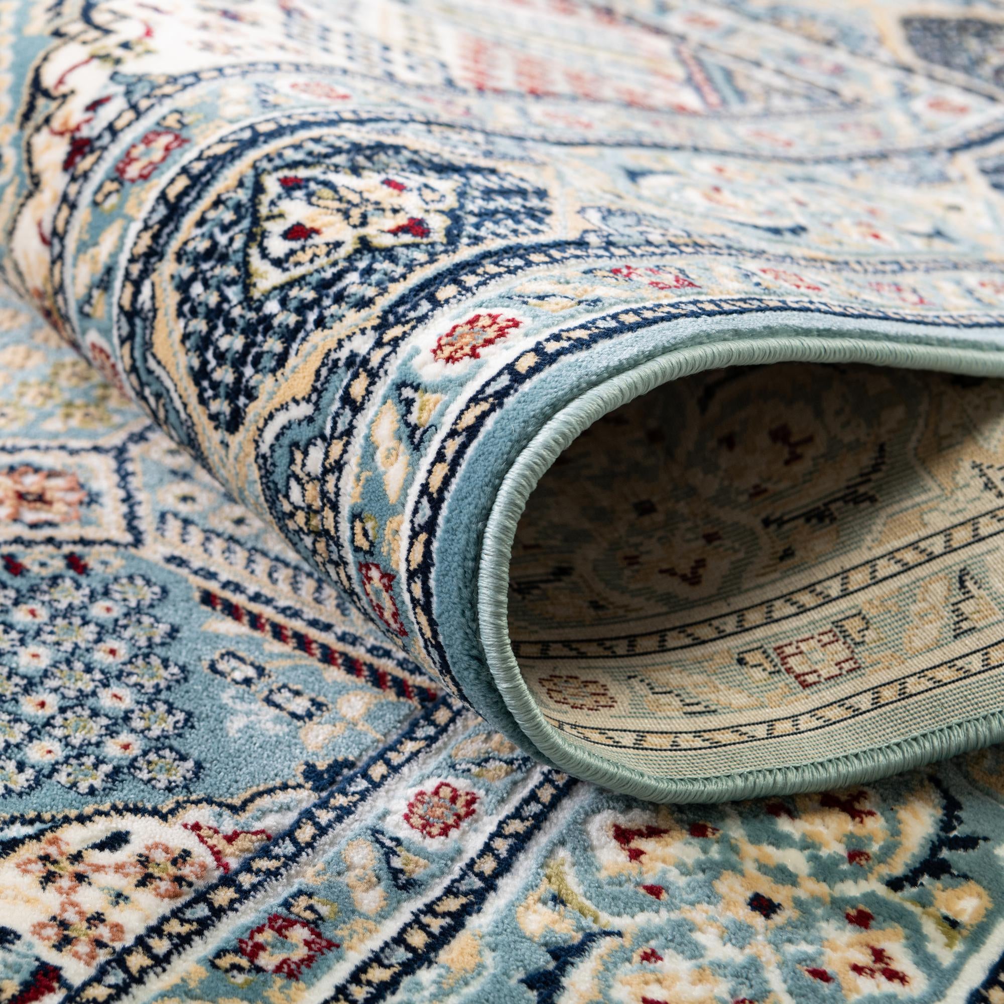 5' x 5' Nain Design Round Rug