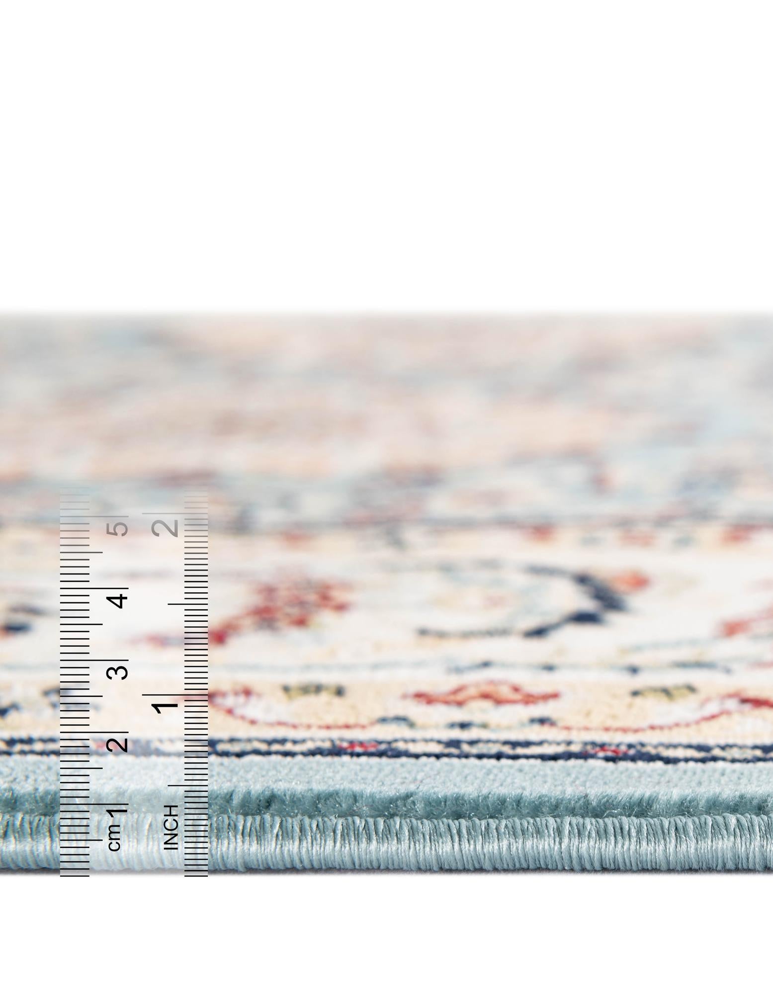 5' 3 x 5' 3 Nain Design Round Rug